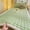 Green, variant on Ohmyroo Single Bed Plush Mattress Soft Fluffy Bed Topper Comfortable Sleeping Pad for Bedroom Guest Room Dormitory Daily Use