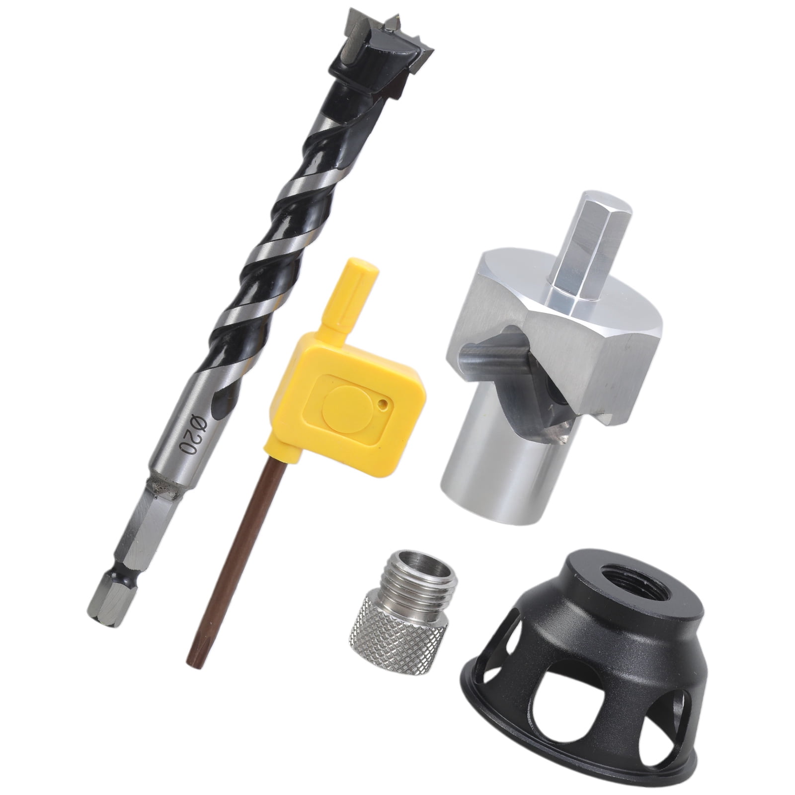 lanema Vertical Positioning Hole Puncher Pocket Hole Jig Carpentry Tool Mini Straight Angle Drill Guide Doweling Jig Kit