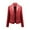 Wine, variant on Fesfesfes Leather Jacket for Womens Warm Long Sleeve Crop Jacket Slim Fit Winter Parkas Faux Leather Hoodless Coats