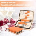 thumbnail image 5 of Professional Manicure Set for Adult,10-in-1 High-Grade Nail Cutter Ingrown Toenail Clippers Pedicure with Leather Travel Case.Heavy-Duty Stainless Steel Men Women Nail Care Grooming Kit., 5 of 7