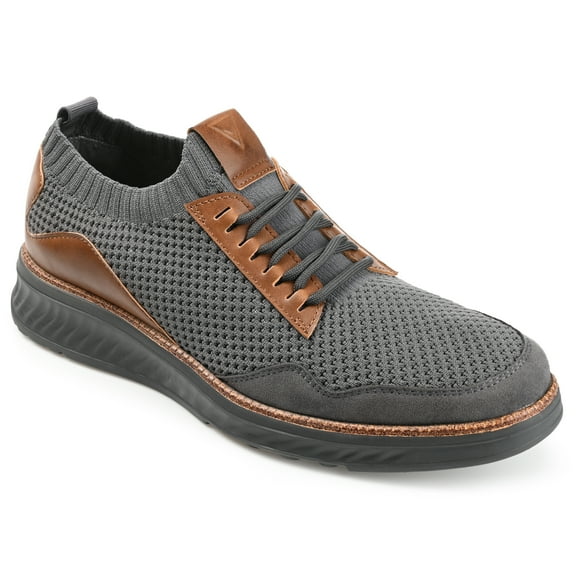 Vance Mens Julius Knit Lace-up Casual Dress Shoe