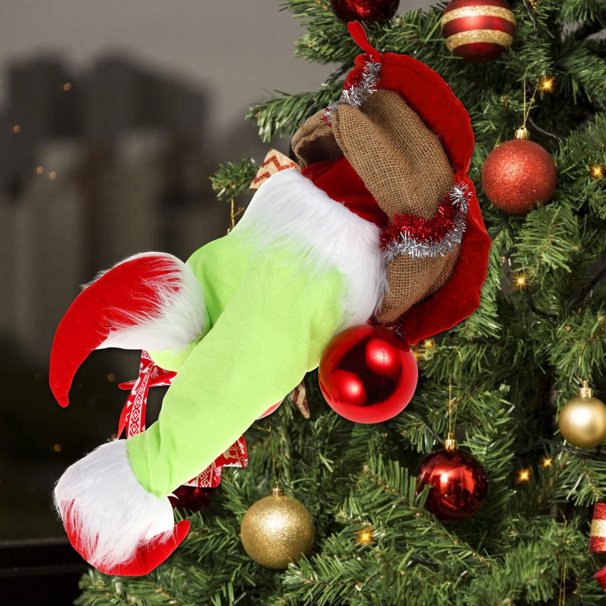 PRiMiTiVE Santa Christmas Holiday Tree Garland Hangers ☆  Bowl Ornies 