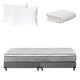 thumbnail image 1 of Colchón King Size Vail Restonic + Box + 2 Almohadas Osos + Protector de Colchón, 1 of 10