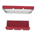 thumbnail image 1 of 3 Seat Swing Cover Set Waterproof Dustproof 3Seat Swing Chair Accessory Red, 1 of 8
