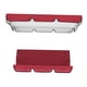 thumbnail image 1 of Juego de fundas para columpio de 3 plazas para jardín y patio, impermeables, para muebles de exterior Rojo, 1 of 8