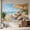 B, variant on XaaKee Wall Tapestry, Pug Stuck In Beach Chair Llama, High-Quality Polyester Large Tapestry, 60x40Inch