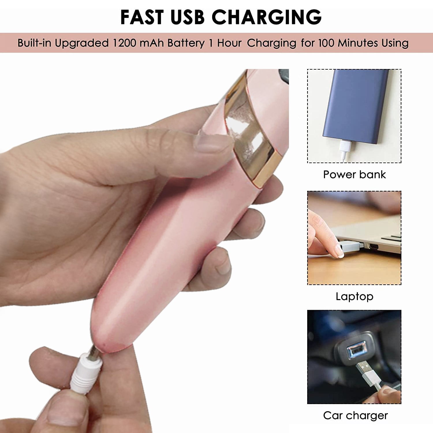 Electric Callus Remover for Feet, Rechargeable Foot File Pedicure Tool, Portable Foot Callus Remover