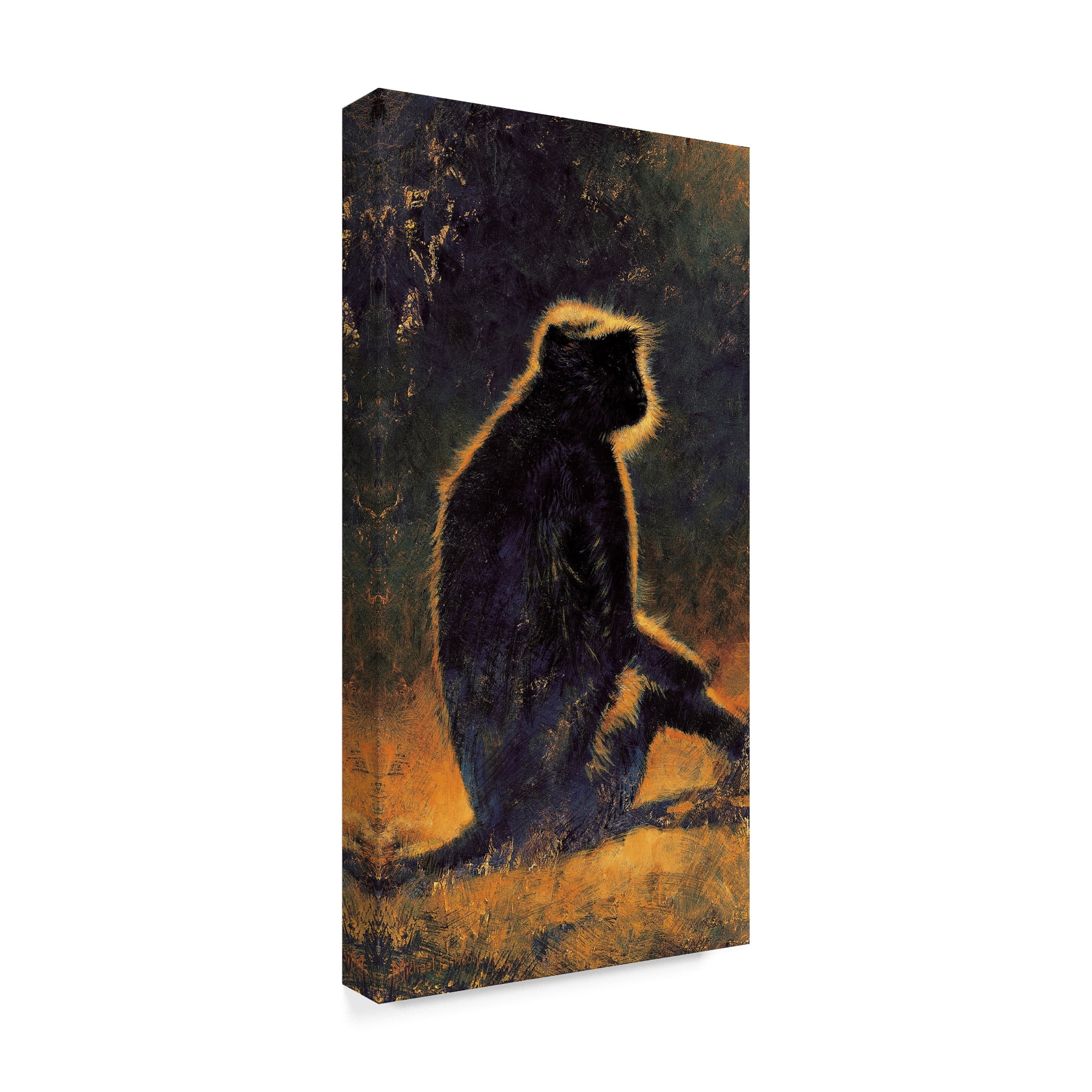 Blue Monkey' Canvas Art by Michael Jackson