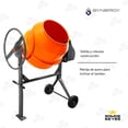 thumbnail image 3 of Mezcladora de Cemento Gladiator Eléctrica 155L 1Hp Naranja, 3 of 8