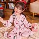 thumbnail image 1 of Pijamas de animación de Disney para niños, traje de manga larga de primavera y otoño, ropa de casa de princesa de mediana edad y niño grande Set120-130cm zhangmengya CONDUJO, 1 of 2