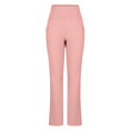 thumbnail image 4 of Endives Flare Legging For Women High Waisted Active Workout Soft Bell Bottom Pants Yoga Leggings Pants Fitness Sport Wear, 4 of 7