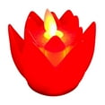 thumbnail image 4 of Milaget Buddhist Lotus LED Lamp, LED Tealight Candle Flickering Candle Buddhist Worship, red, 4 of 9