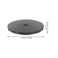 thumbnail image 4 of Troglfold turntable Cookie Decorating Turntable Mini Cake Stand 360 degree Revolving Swivel Stand,3.94"X3.94"X0.59", 4 of 10