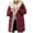 Wine-3, variant on 2025 Puawkoer lady cotton coat 1 PC jacket Womens Puffer Jacket Womens Coats Women Coat Women Coats Puffer Jacket Women Women Warm Lightweight Jacket Hoodless Windproof Winter Coat With Recycled Ins