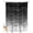 grey, variant on Split Shower Curtain for Transfer Bench, Black Ombre Stripes Fabric Shower Curtains for Bathroom, Modern Abstract Sea Waves Spray Art Tub Sliding Transfer Bench Waterproof Bath Curtains 72"x96"