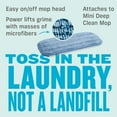 thumbnail image 4 of E-Cloth Mini Deep Clean Mop Head, Microfiber Mop Head Replacement for Floor Cleaning, Great for Hardwood, Laminate, Tile and Stone Flooring, Washable and Reusable, 100 Wash Guarantee, 2 Count, 4 of 9
