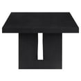 thumbnail image 4 of Steve Silver Aubrey Modern Rectangle Cocktail Table, Black/Driftwood, 4 of 6