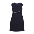 thumbnail image 1 of Vestido de oficina Allegra K para Mujer Azul oscuro S, 1 of 6