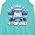 thumbnail image 2 of SpongeBob SquarePants - Fly on The 4th of July - Toddler and Youth Girls A-line Dress, 2 of 5