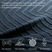 MLILY Ego Black King Size Mattress, 14 inch Cooling Gel Memory Foam Mattress in a Box, Firm