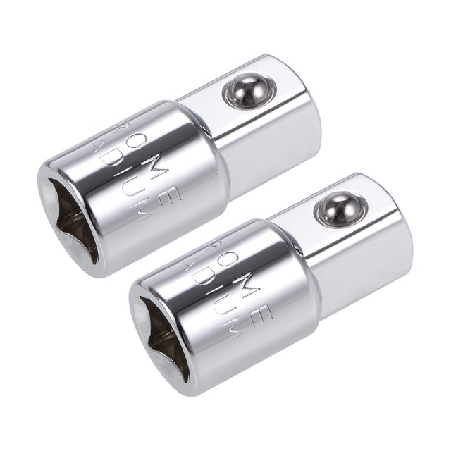 Adaptador de enchufe de 3/8" (F) x 1/2" (M) Unique Bargains, hembra a macho, 2 piezas