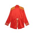 thumbnail image 6 of Eandarui Men's Halloween SGT Sergeant Pepper Costume Jacket Fancy Dress Hippie Music Star 1960s Shirt Red L, 6 of 7