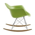 thumbnail image 3 of Aron Living Atoll 26" Mid-Century Plastic Rocker Arm Chair in Green, 3 of 5