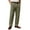 Green, variant on WRKEKC Casual Pants for Men Solid Color Button Corduroy Dress Pants with Pockets Long Pants for Daily Office Business Casual Stylish All-Day Wear