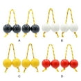 thumbnail image 3 of Wweixi 2piece Aslatua Rhythmic Ball Hand Percussion on a Instrument For Adults Wedding Parties 2 Pairs Aslatuas, 3 of 6