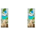 thumbnail image 1 of Redempat 2pcs/set Add Touch Of Elegance To Space With 3D Door Stickers Instantly Change Look Of Room PVC 3D Door Mural Sticker As Shown M:88*200cm 2Set, 1 of 6
