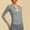 Gray, variant on Women's Full Zip Up Jackets Workout Cropped Jackets Lightweight Athletic Yoga Tops for Women