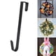 thumbnail image 5 of Bearachild 2 ganchos de metal fáciles de instalar sobre la puerta para dormitorios Amplia gama de estilos para una hermosa decoración perfecta Kits de decoración para fiestas negro, 1 31 CM, 5 of 6