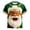 14-Green, variant on Telankuip St Patricks Day Short Sleeve T-Shirts for Men 2026 Trendy Visual 3D Print Irish Graphic Crewneck Tees Novelty Funny Soft Comfort Casual Holiday Outfits 20-Green XS