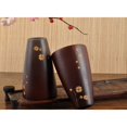 thumbnail image 3 of Vaso de Madera Natural Perfecl Taza Hecha a Mano Color Madera 8x4.3x13.2cm, 3 of 8