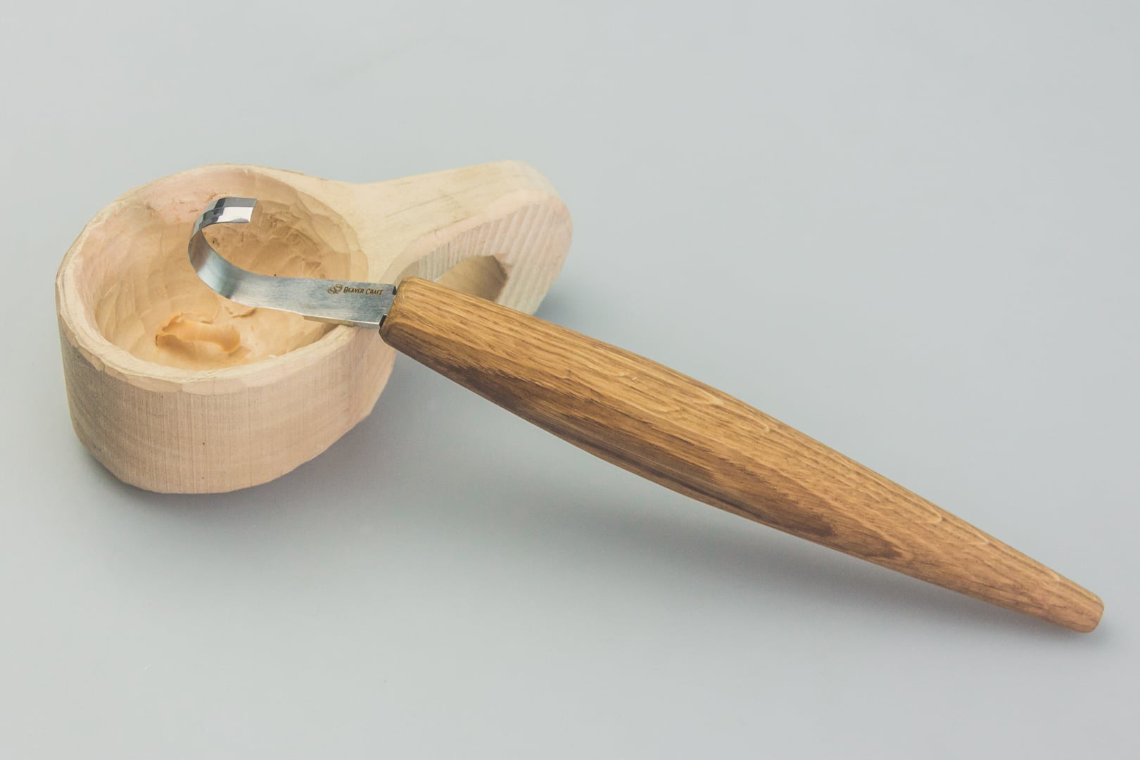 BeaverCraft Wood Carving Hook Knife SK1 Hook Knife Wood Carving SK4s  Basswood Wood Carving Spoon Blank B1 Carving Spoons Kuksa Bowls and Cups  Spoon