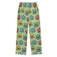 thumbnail image 2 of FORMRS Kids Pajama Pants with Pockets Size 6-8Y Boys Lounge Sleep Bottoms, Cute Monsters Pattern, 2 of 8