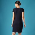 thumbnail image 3 of Globus Women Round Neck Short Sleeves Sheath Dress, 3 of 5