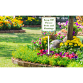 thumbnail image 5 of Eveokoki Keep Off Flower Bed And Plantings Yard Sign with Stake, Flower Metal Decor, 4.6x6inch Rustproof Aluminum Sign for Yard Garden Lawn Street Outdoor, 5 of 6