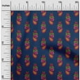 thumbnail image 1 of oneOone Viscose Jersey Fabric Leaves|Floral & Paisley Block Print Fabric BTY 60 Inch Wide, 1 of 5