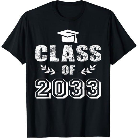 Class Of 2033 Grow With Me Shirt First Day Kindergarten Kids Boys Girls T-shirt