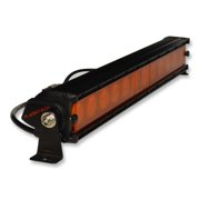 Flashtech 21 Inch LED Off Road Light Bar Combo Driving Fog Light Colored Lens Cover - Amber
