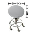 thumbnail image 7 of Stool Cover Milk Shreds Waterproof Easy to Clean Fit for Stool of Dia 12-15 Inch, 7 of 7