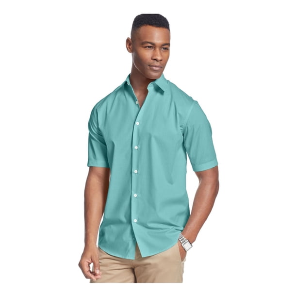 Camisa con Botones a rayas John Ashford para hombre color azul pequeño