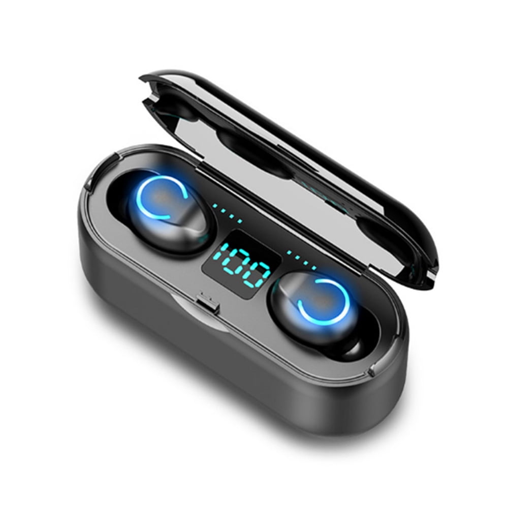 F9 True Wireless Headset TWS BT5.0 Tactile Control In-Ear ...