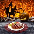 thumbnail image 4 of Cqxid Placemat Under $5 Circular Dining Table Mat Cup Mat Hollowed Out Plastic Wind Home Insulation Mat And Anti Slip Dining Table Mat, 4 of 4