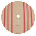 thumbnail image 1 of SARO Jupe Ronde Rouge à Bandes de 72 Po. Design Arbre, 1 of 1