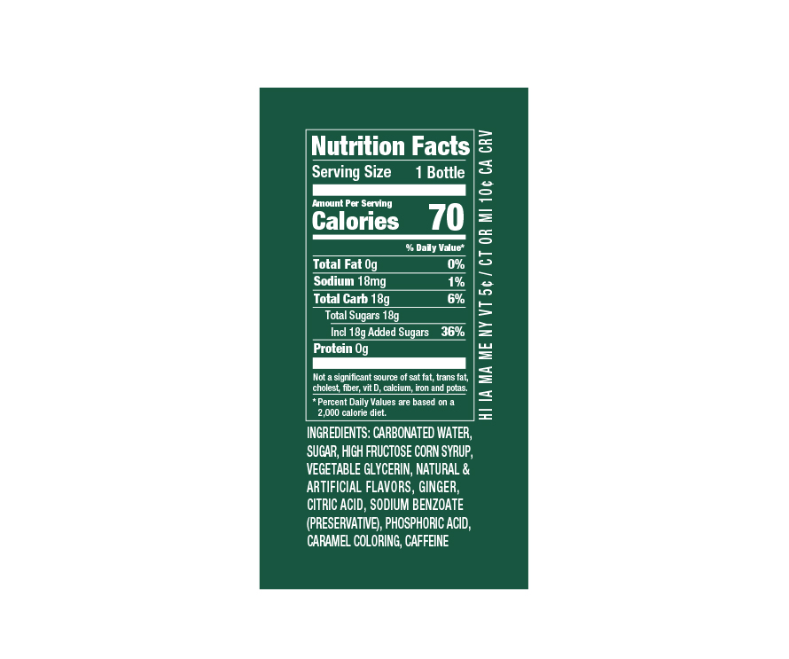 Ale-8-One Original Ginger Ale Mini Soda Pop, 7 fl oz, 6 Pack