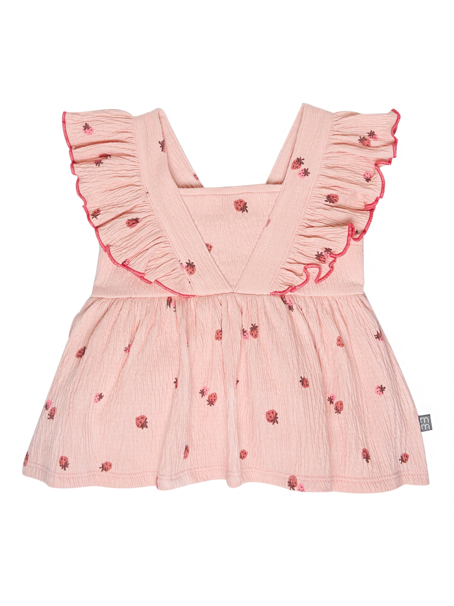 Modern Moments by Gerber Baby Girl Soft Top and Bloomer Outfit Set, 2-Piece, Sizes 0/3 Months - 24 Months