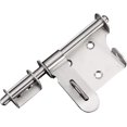 thumbnail image 3 of Sliding Bolt Door Latch, Stainless Steel Latch Door Lock, Bolt with Padlock Hole, Head Tie Security Clasp, 3 of 5