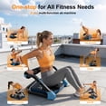 thumbnail image 3 of YXSC Ab Machine, Ab Workout Equipment, Sit Up Exercise Equipment & Core Trainer Abdominal Machine, Ab Crunch Machine for Stomach Workout for Home Gym with 3 Resistance Levels & 2 Elastic Rope, 3 of 7